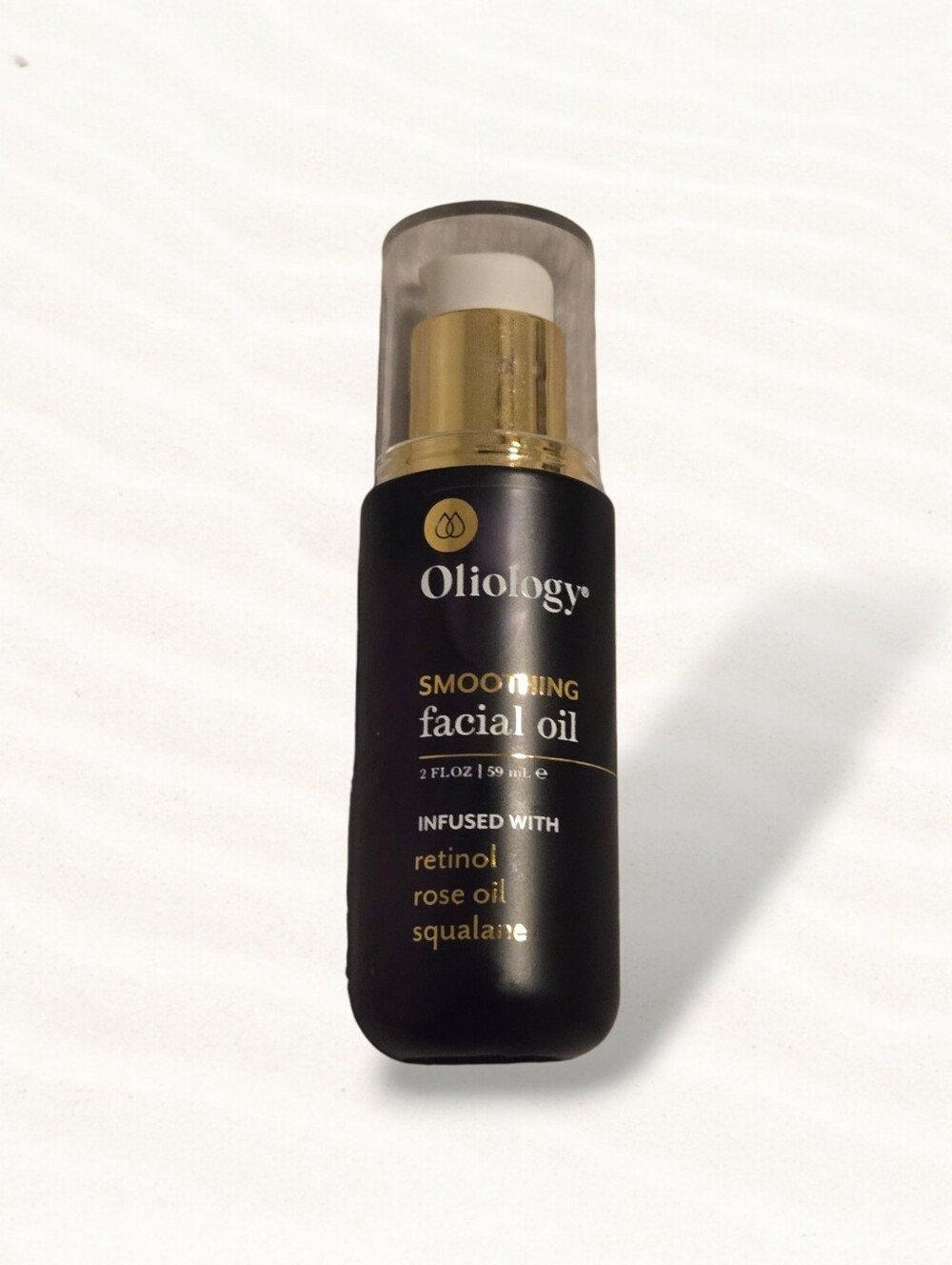 OLIOLOGY SMOOTHING FACIAL SERUM RETINOL ROSE OIL& SQUALANE 2 Oz